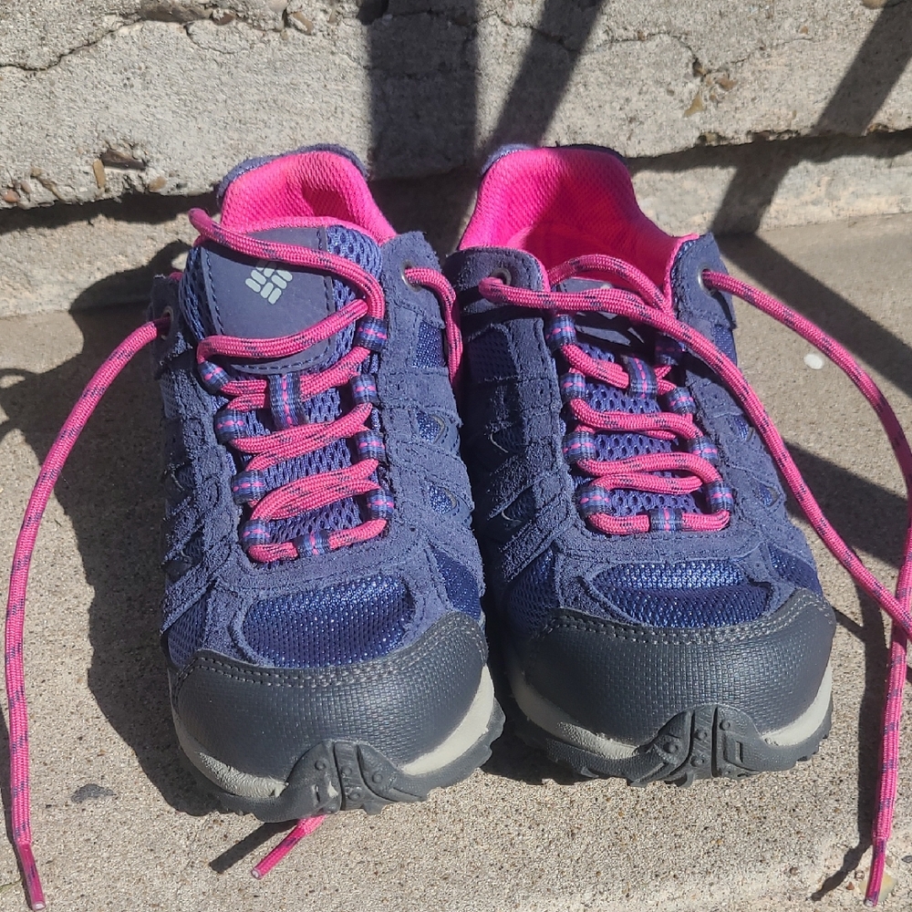 Columbia Kids Sneakers - Navy and Pink
